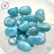 Blue Aquamarine Tumble Stone